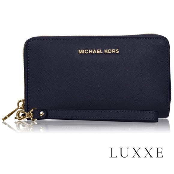 Michael Kors Handbags - Michael Kors Zipper Wallet - Color: Admiral